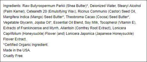 Nubian Heritage Raw Shea Butter (1x4OZ )